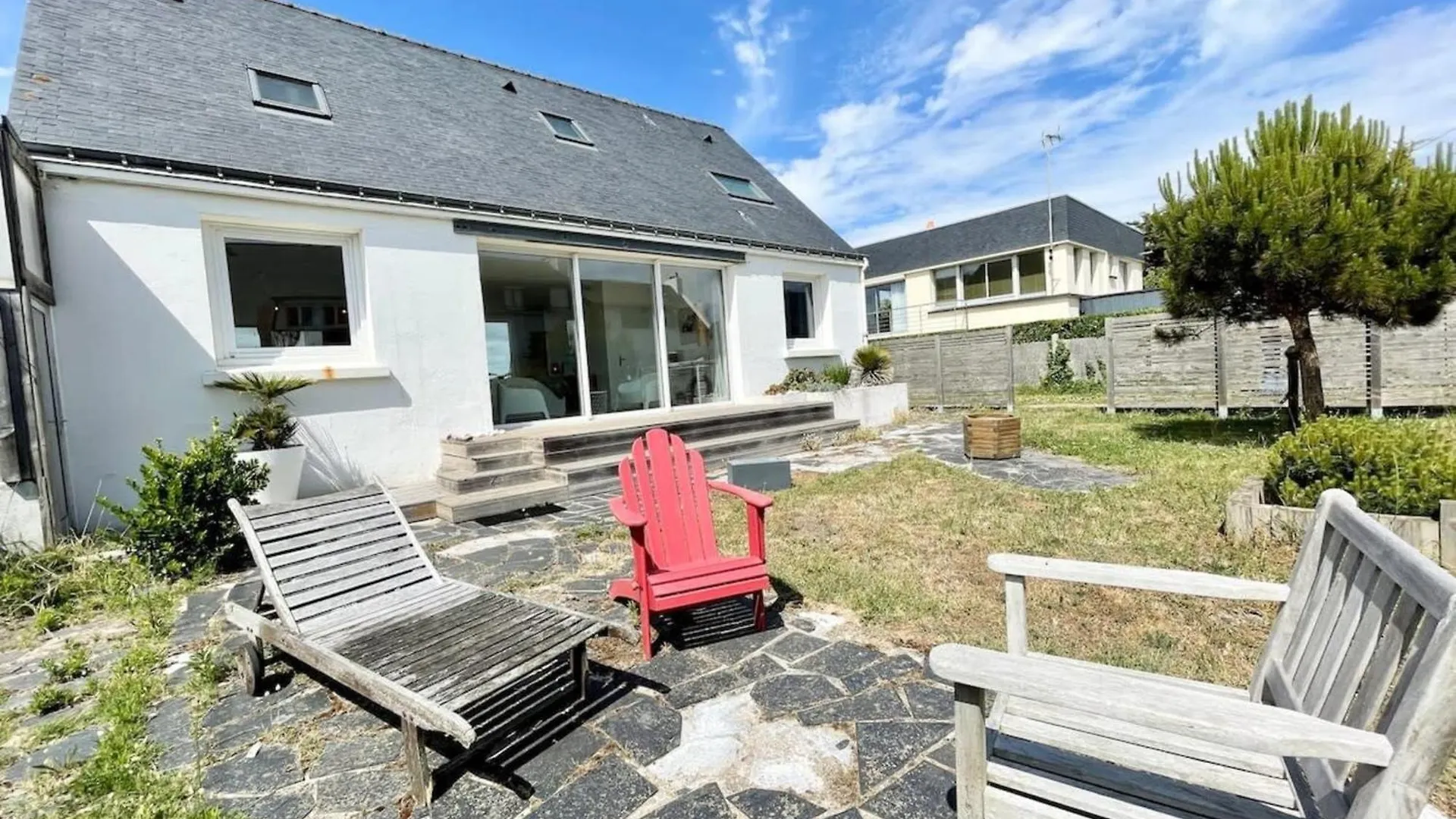 Maison Ultra Coconning Jardin Face Aux Plages Ploemeur France